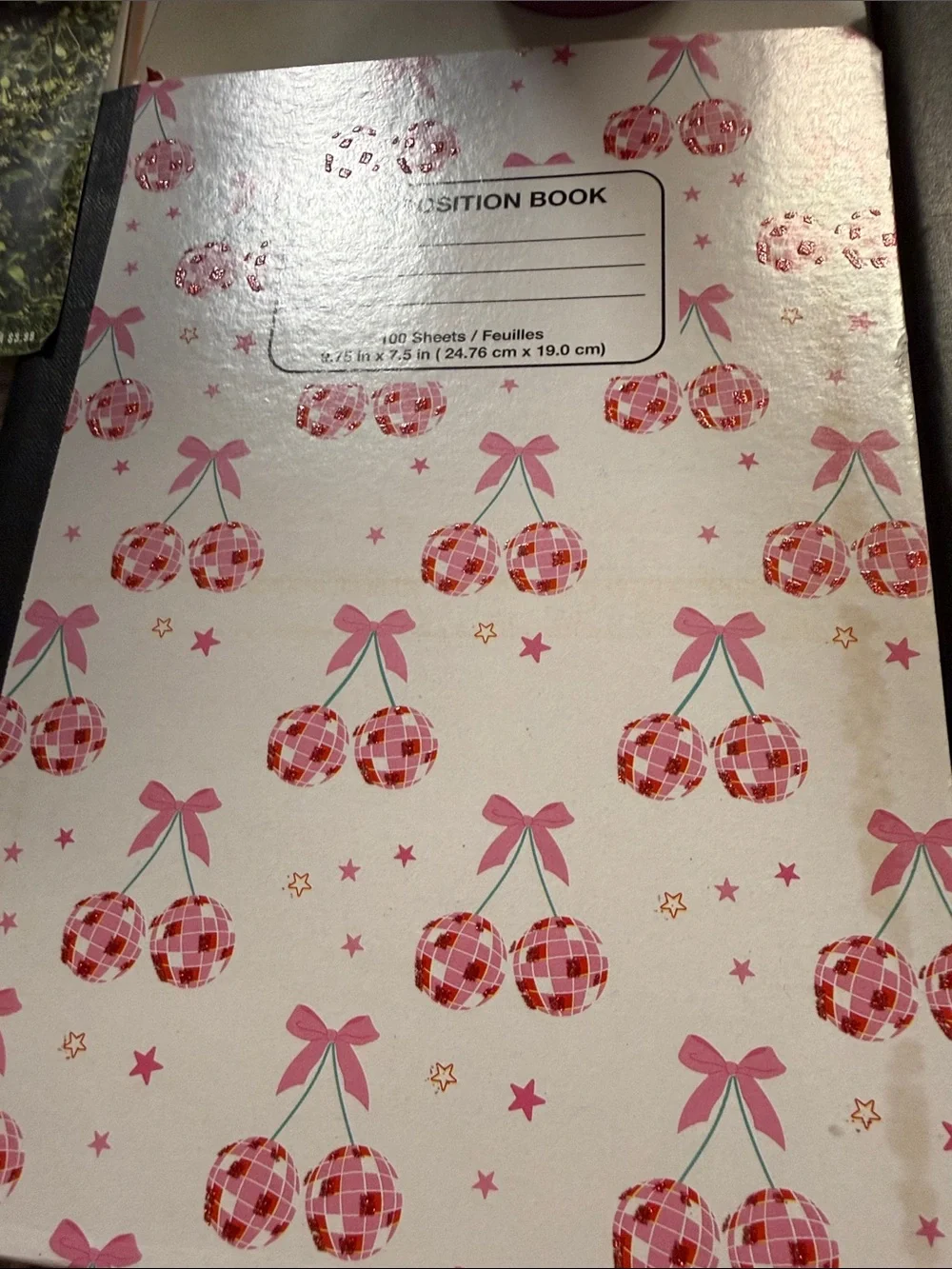 Cherry Heart Top Gel Pen - BACK TO SCHOOL!!  DORM ESSENTIAL